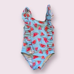 Andy & Evan Watermelon One Piece Swimsuit Size 2T